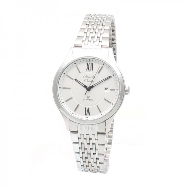 Alexandre Christie AC 8585 Silver White Lady LDBSSSL